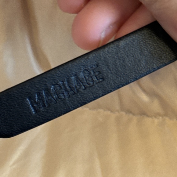 Mackage Sunset Hooded Zipper Closure Color Gradient Puffer Jacket Small - Picture 5 of 11